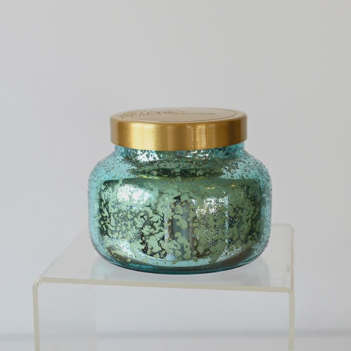 8oz Volcano Aqua Opaline Candle