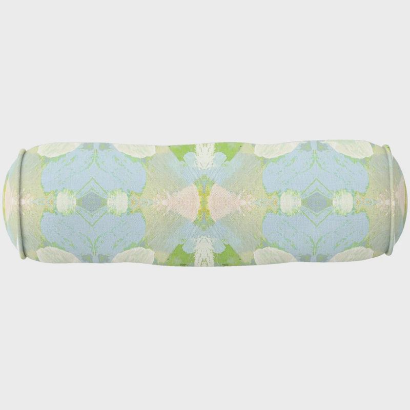 Laura Park Elephant Falls Round Bolster Pillow-Sims