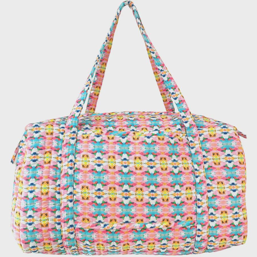 Sumner Pink Weekender Duffle Bag
