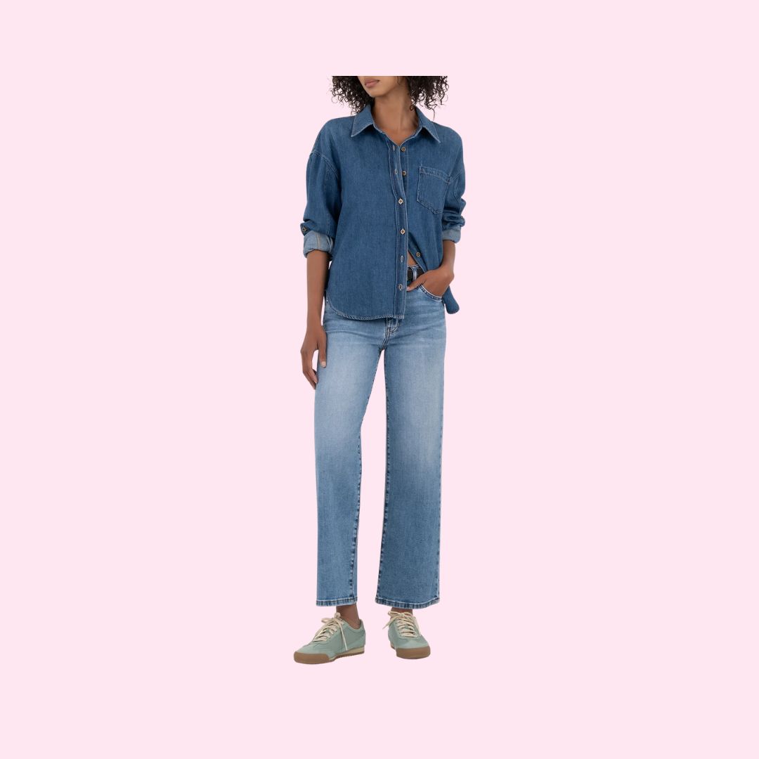 Charlotte HR Wide Leg Jeans