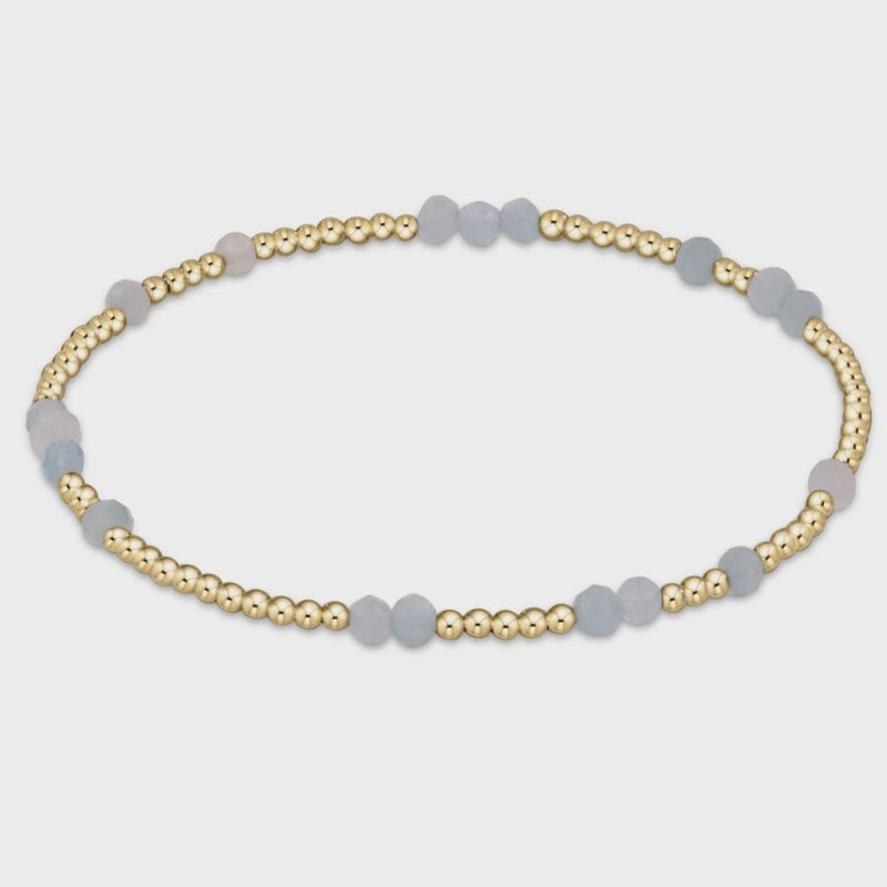 Aquamarine Hope Unwritten Gemstone Bracelet