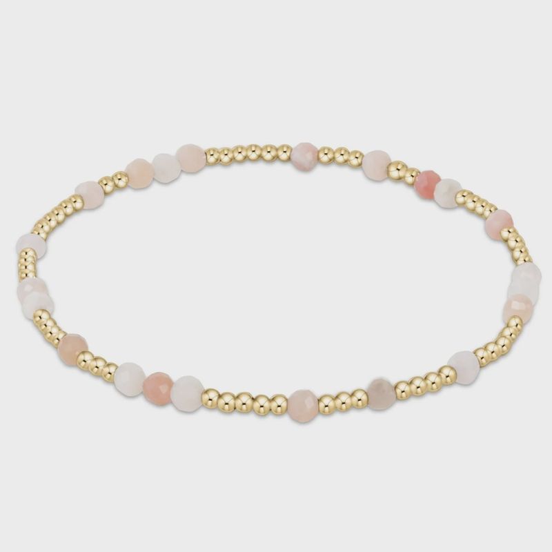 Pink Opal Hope Unwritten Gemstone Bracelet