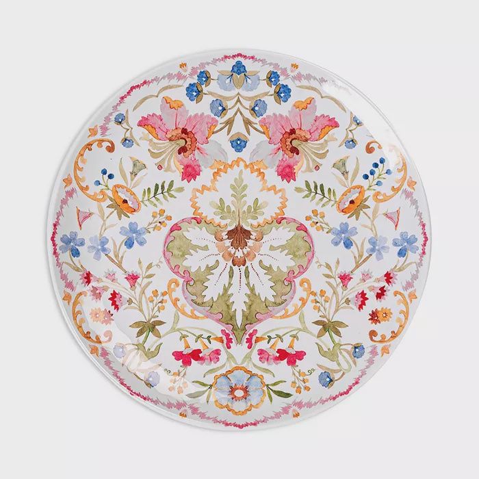 Sofia Multi Melamine Dinner Plate-Biggerstaff