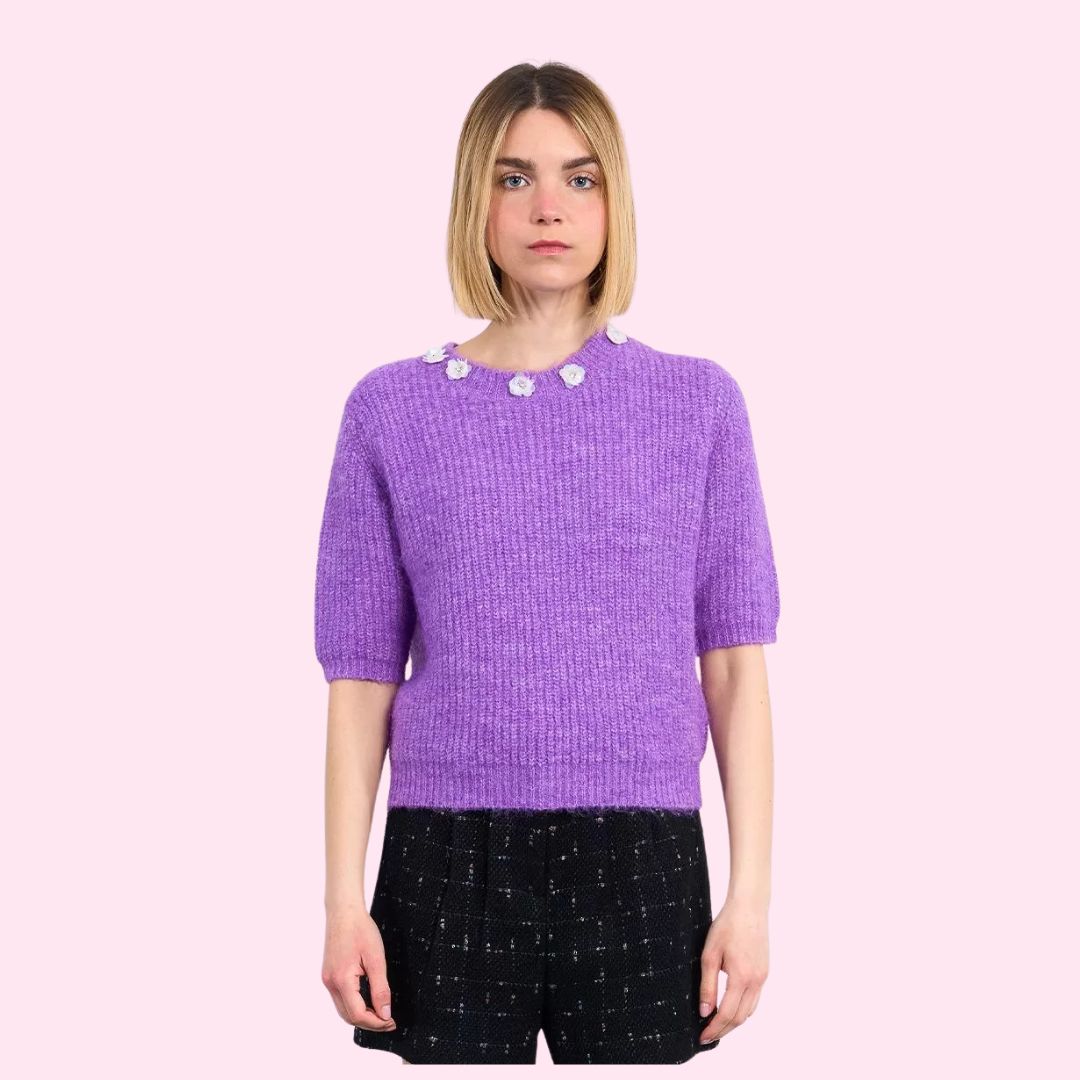 Purple Sweater