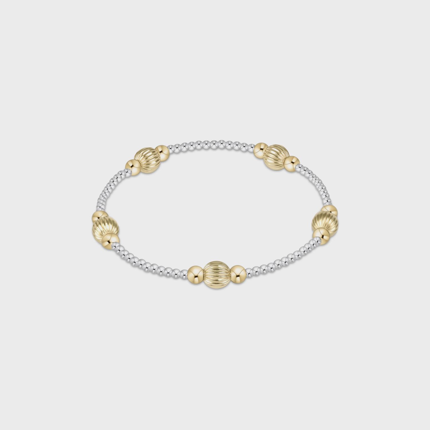 Purpose Dignity 6mm Bead Bracelet-Mixed Metal