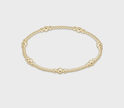 Purpose Gold 4mm Bead Bracelet