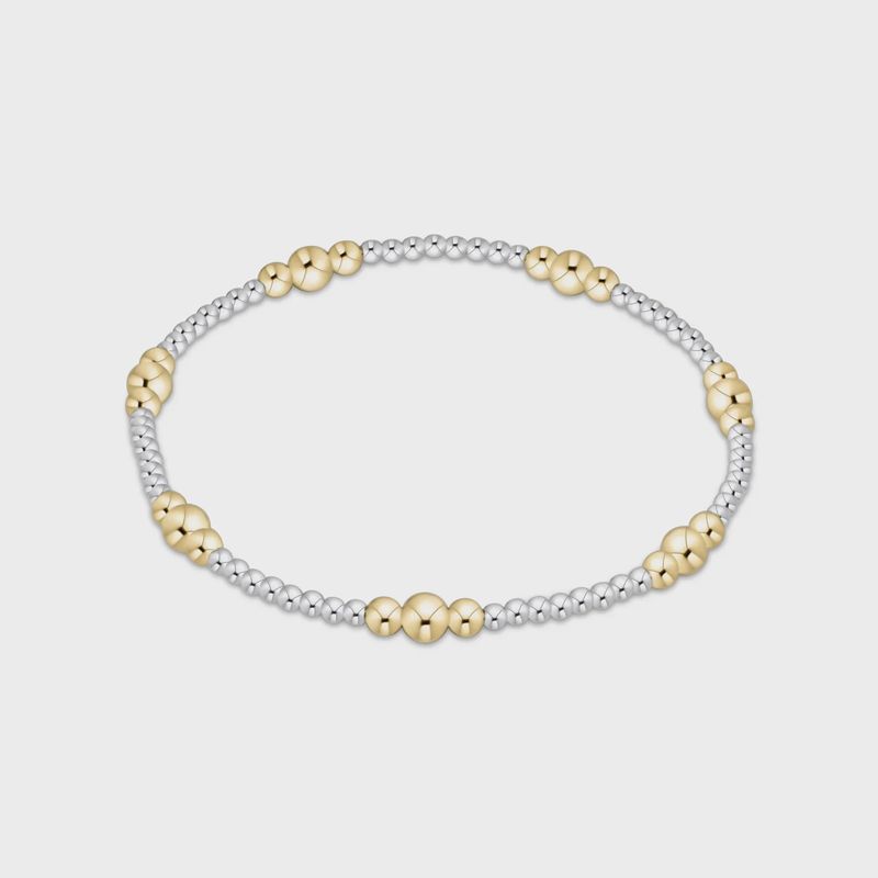 Purpose Gold 4mm Bead Bracelet-Mixed Metal