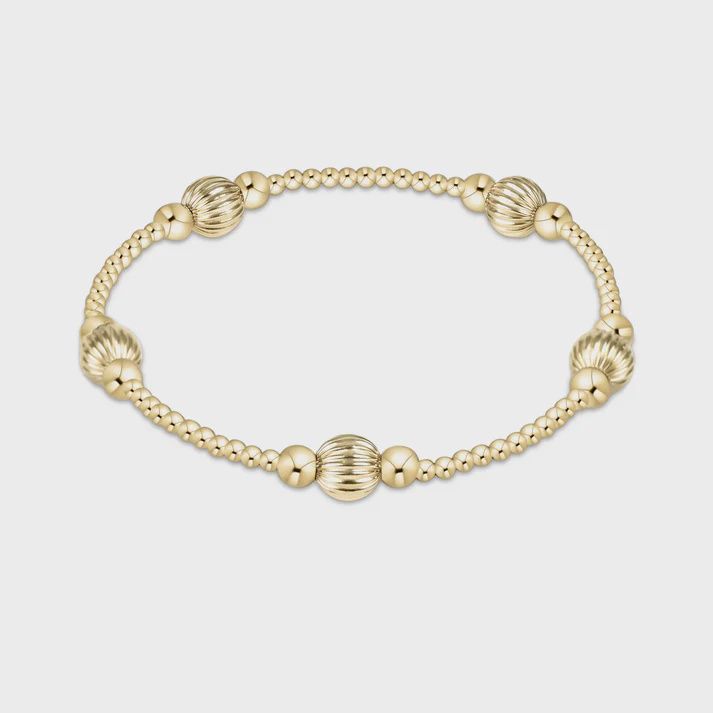 Purpose Dignity 6mm Gold Bead Bracelet