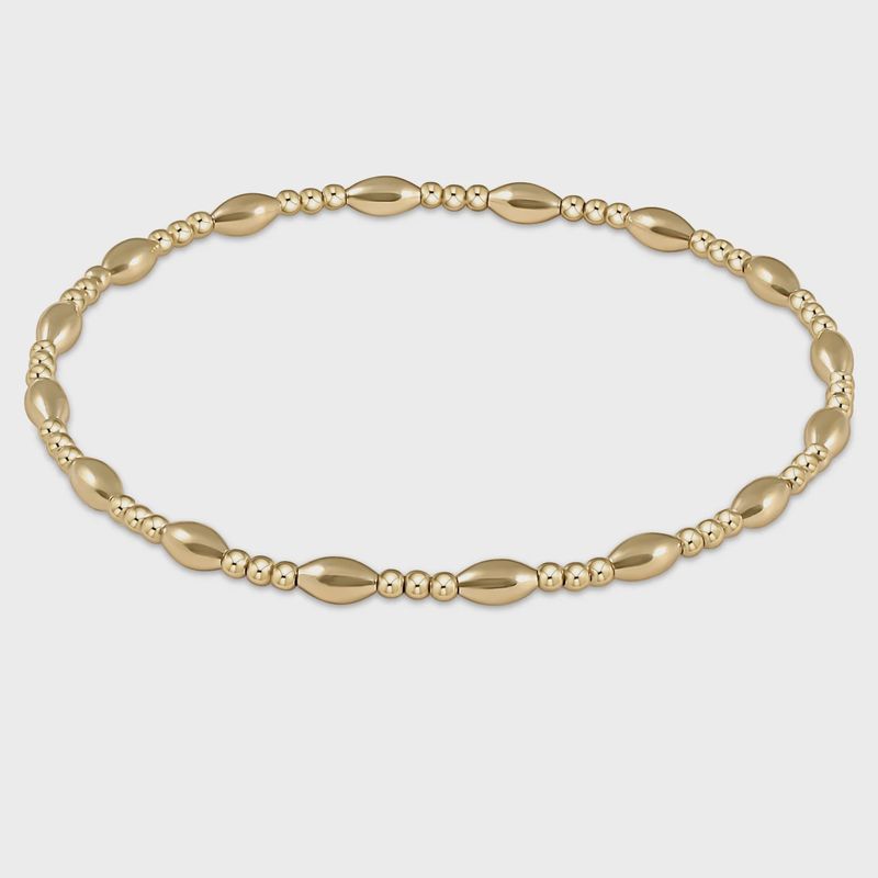 Harmony Sincerity 2mm Bead Bracelet-Gold