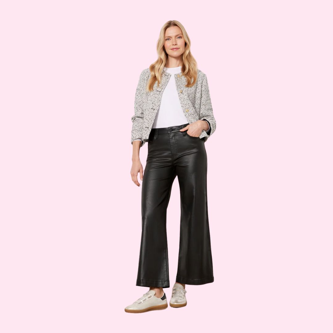 Meg HR FAB AB Wide Leg-Black