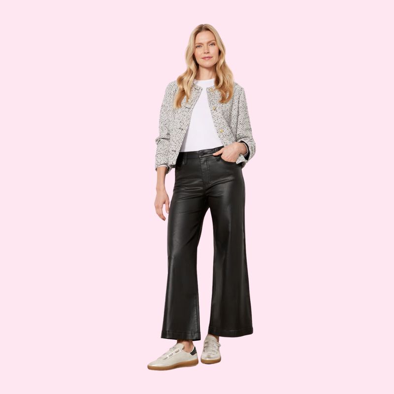 Meg HR FAB AB Wide Leg-Black