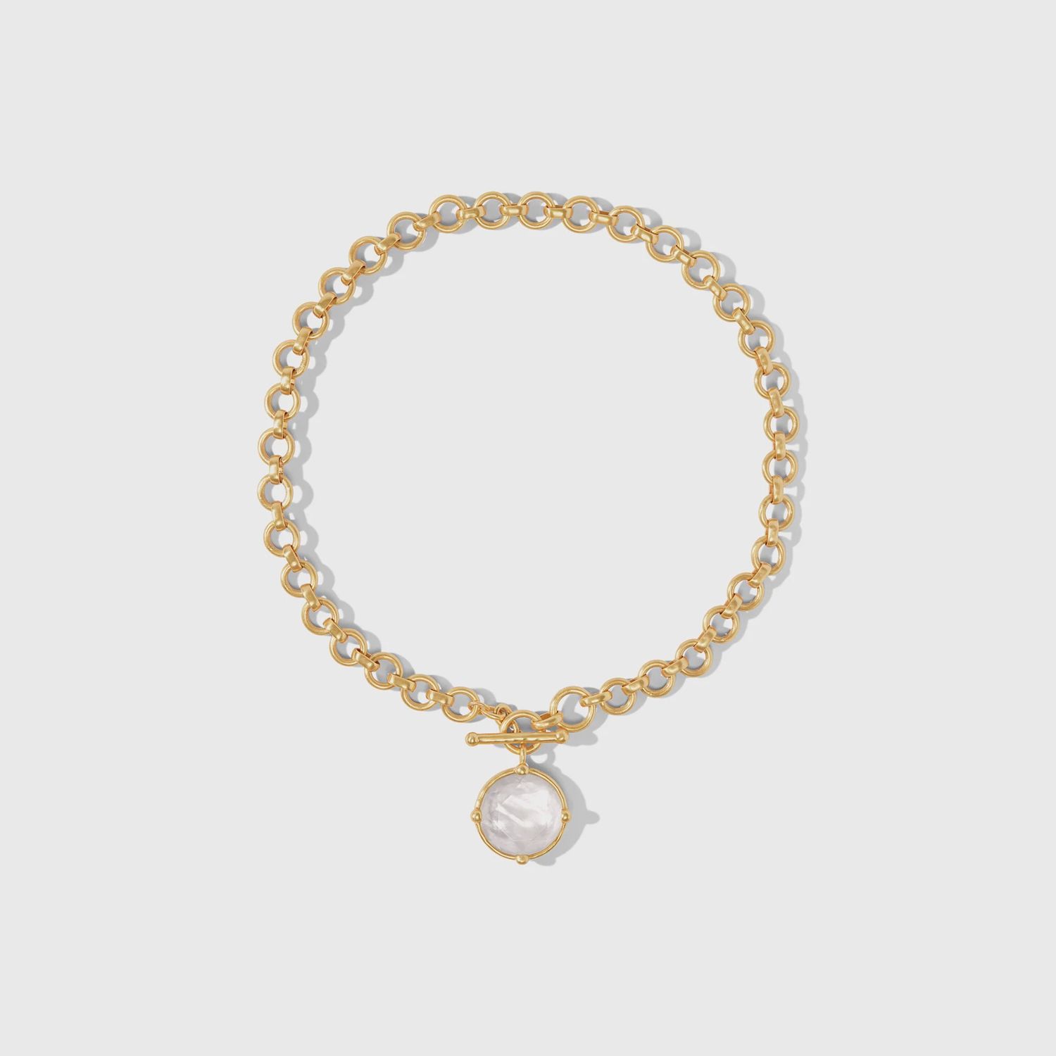 Honeybee Demi Necklace-MOP