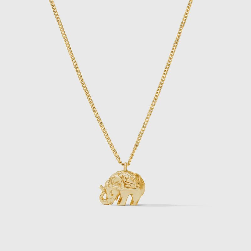 Elephant Delicate Necklace-Gold