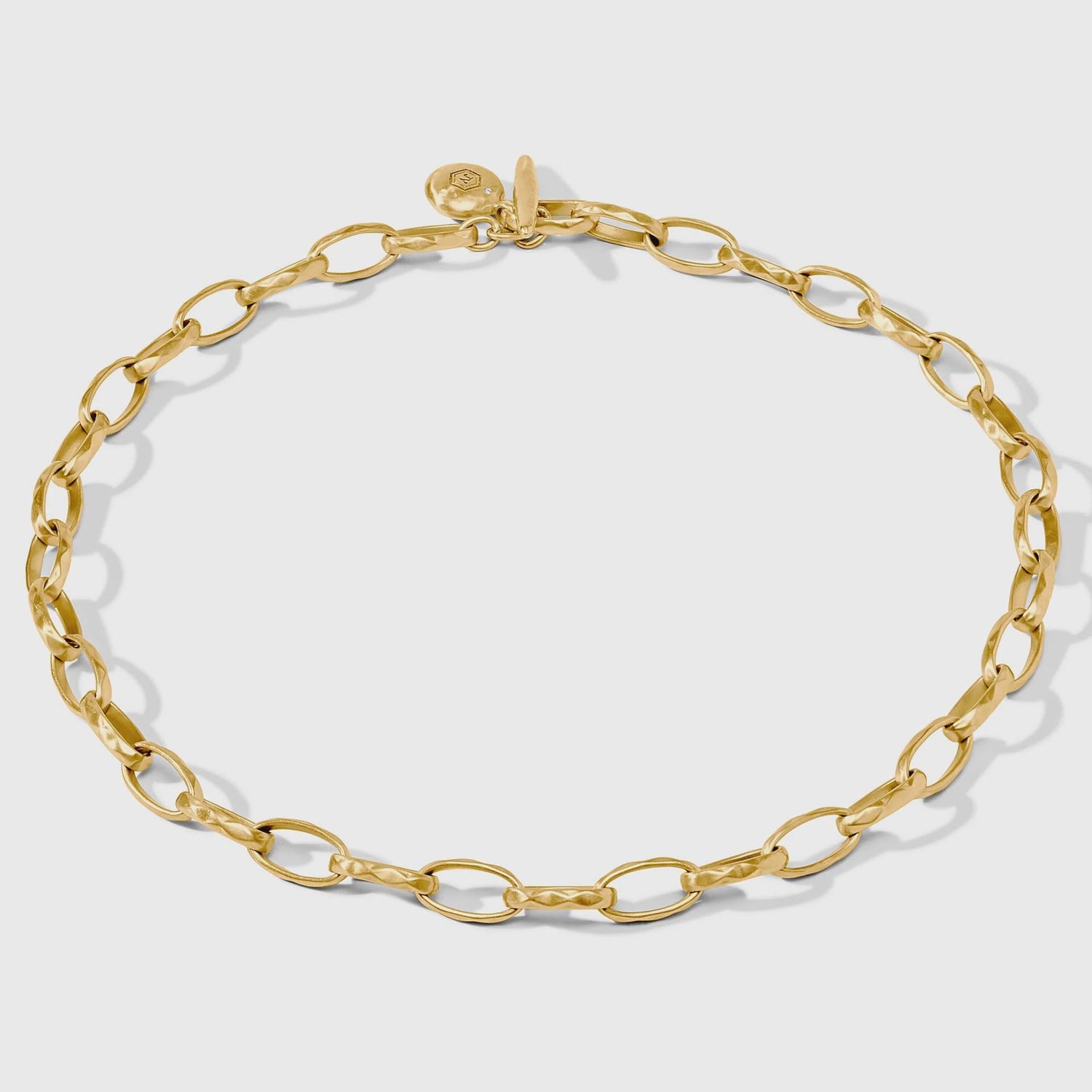 Solara Link Necklace-Gold