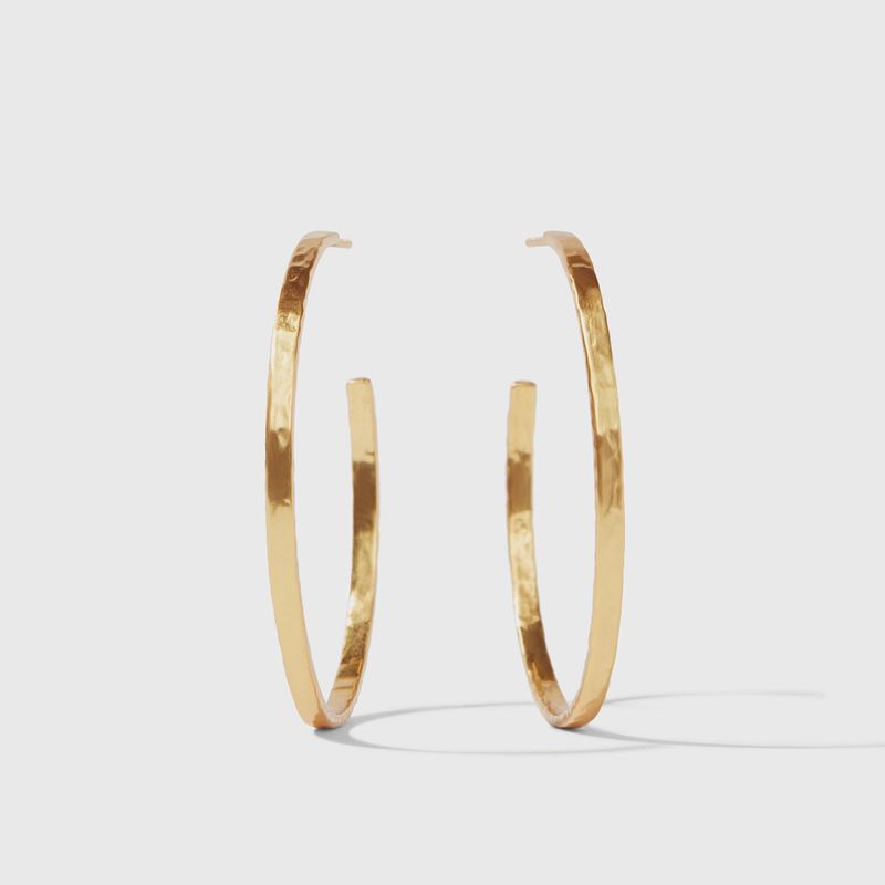 Crescent Hoop-Gold