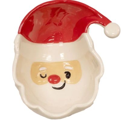 Jolly Santa Tidbit Bowl
