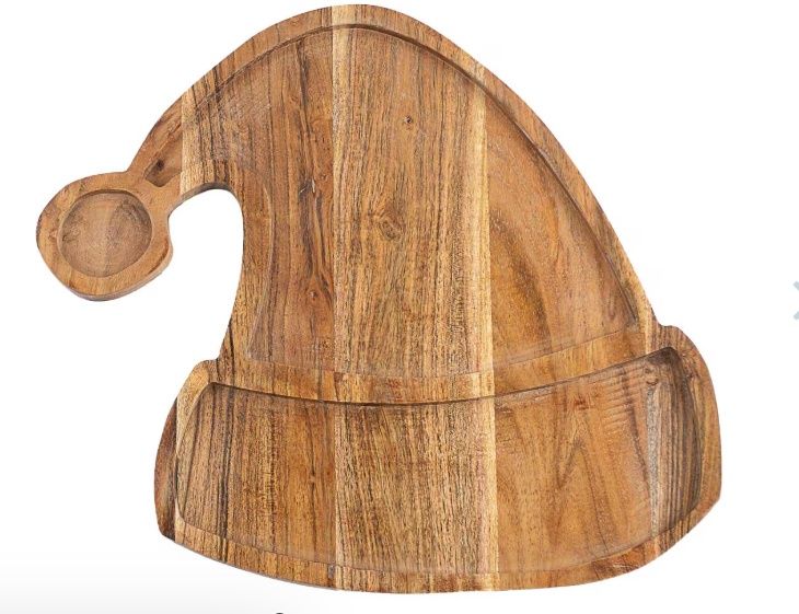 Santa Hat Serving Board