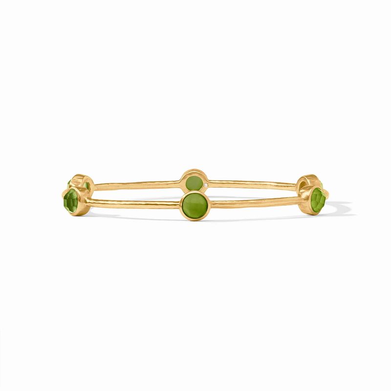 Milano Luxe Bangle-Iridescent Palmetto Green-M