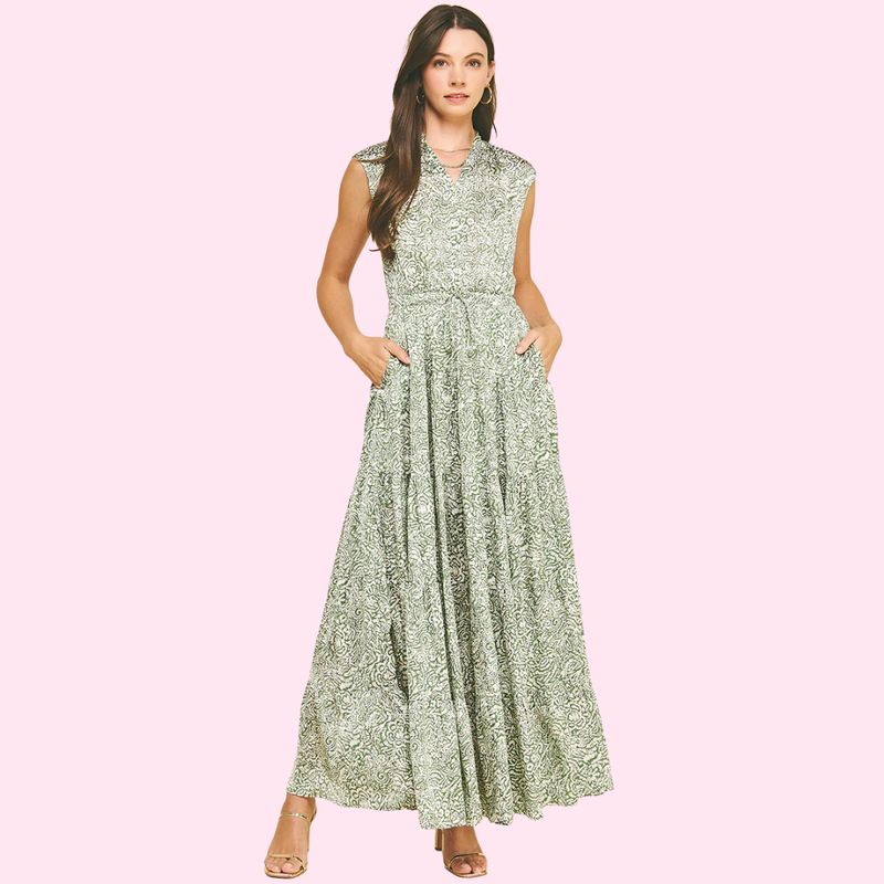 Pinch Tiered Maxi
