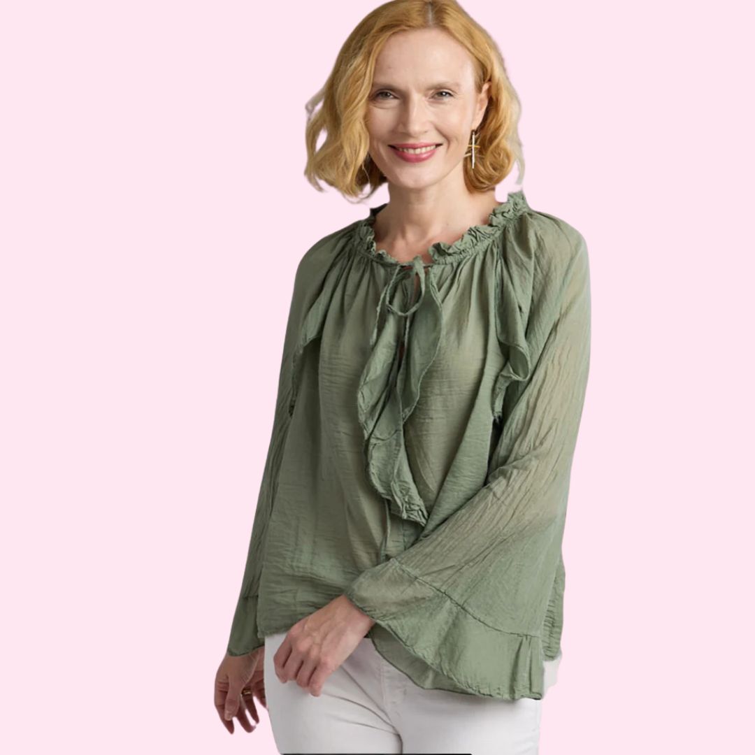 Gloria Blouse Sage