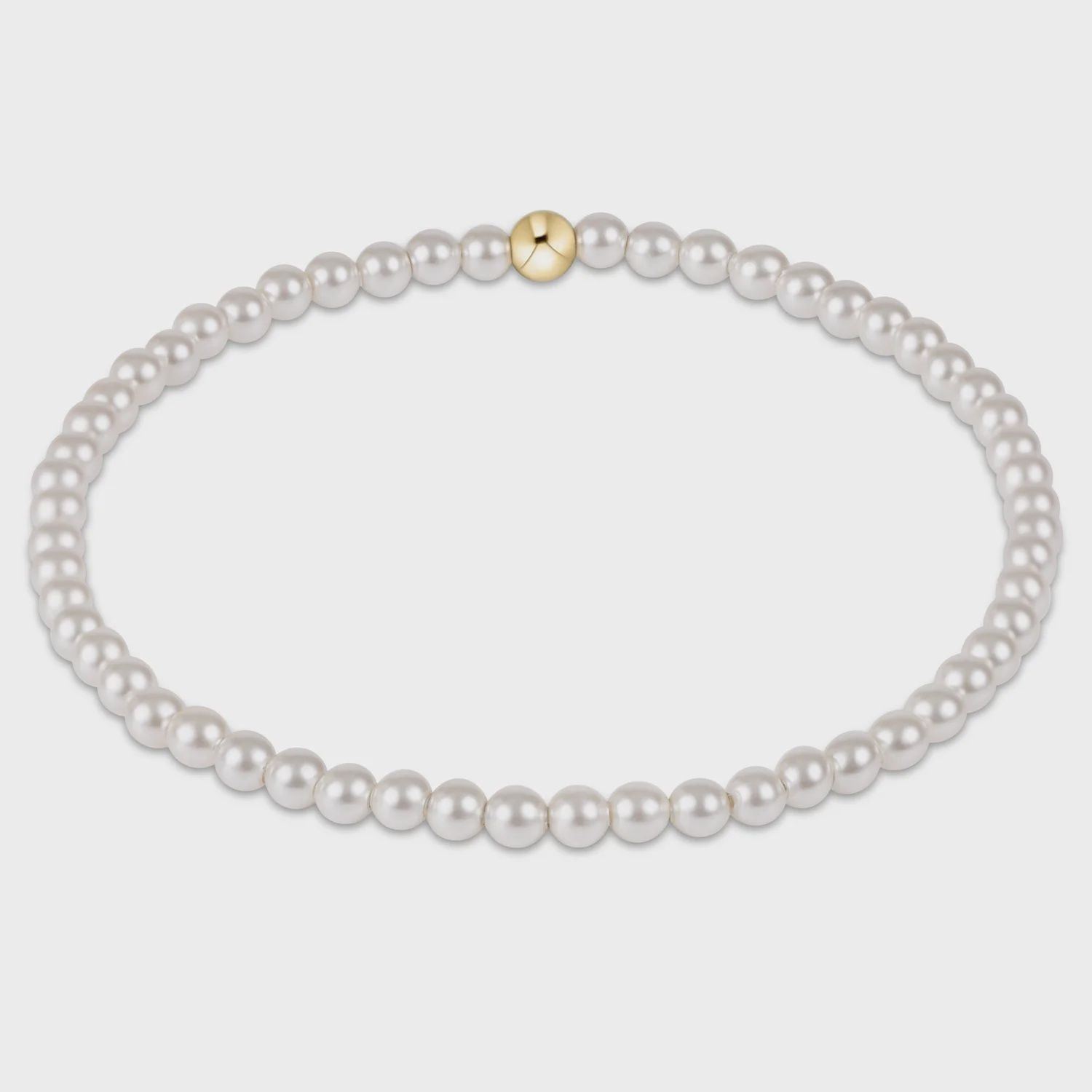 Classic Pearl 3mm Bead Bracelet