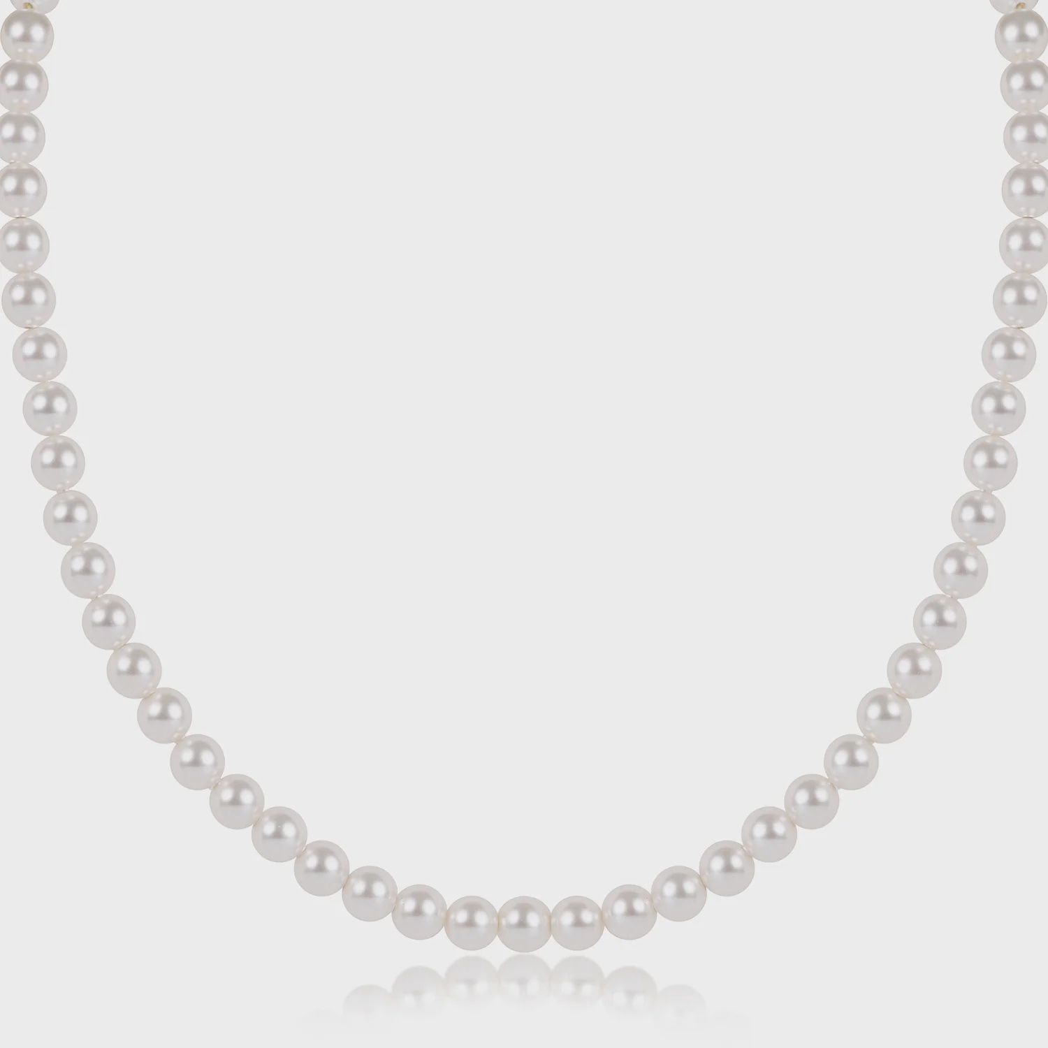 Classic Pearl Choker-5mm Beads