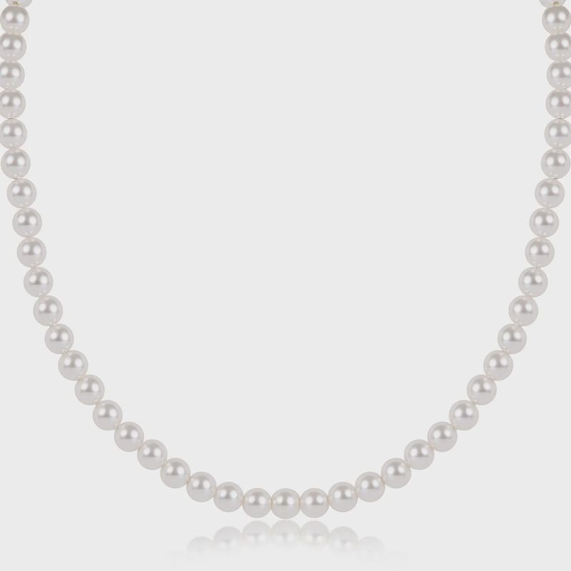 Classic Pearl Choker-5mm Beads