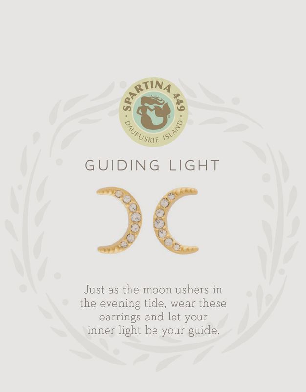 Guiding Light/Crescent SLV Earrings