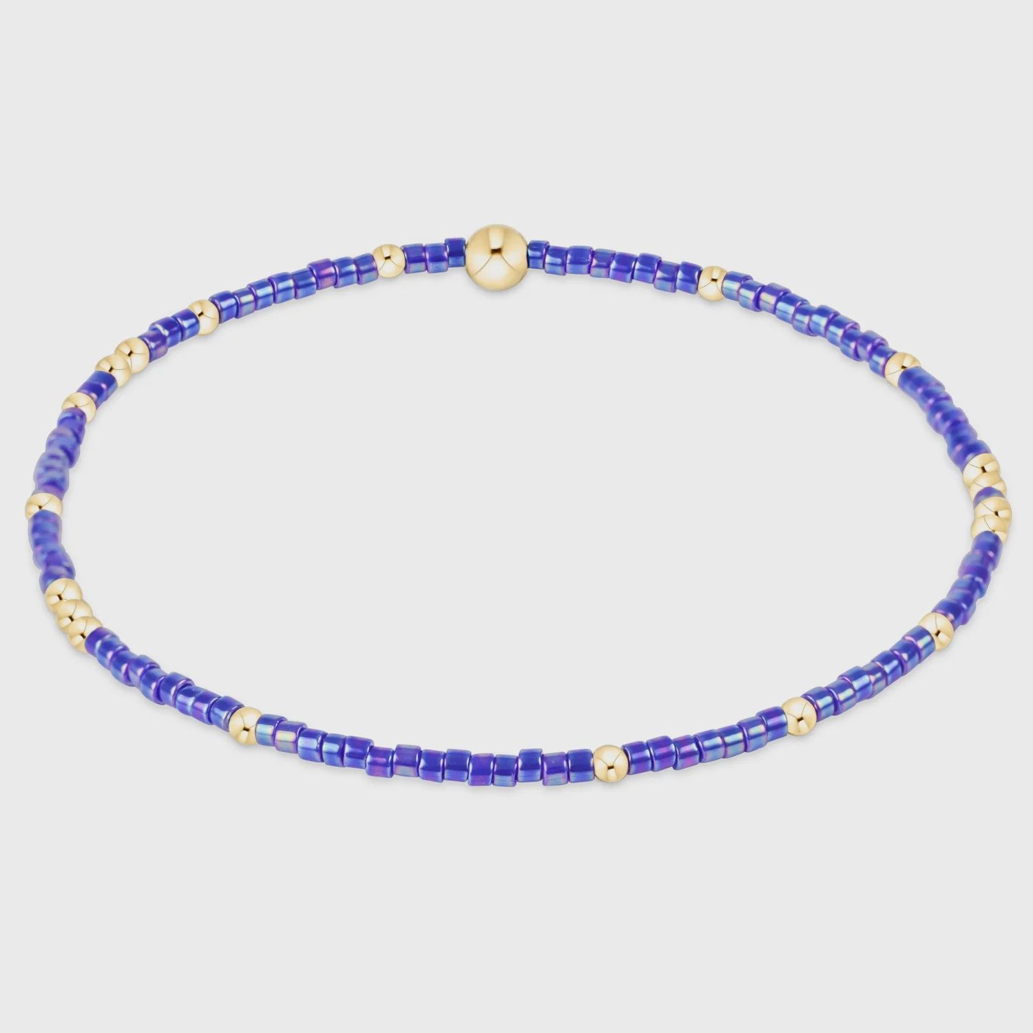 Hope Unwritten Bracelet-Blue Metallic