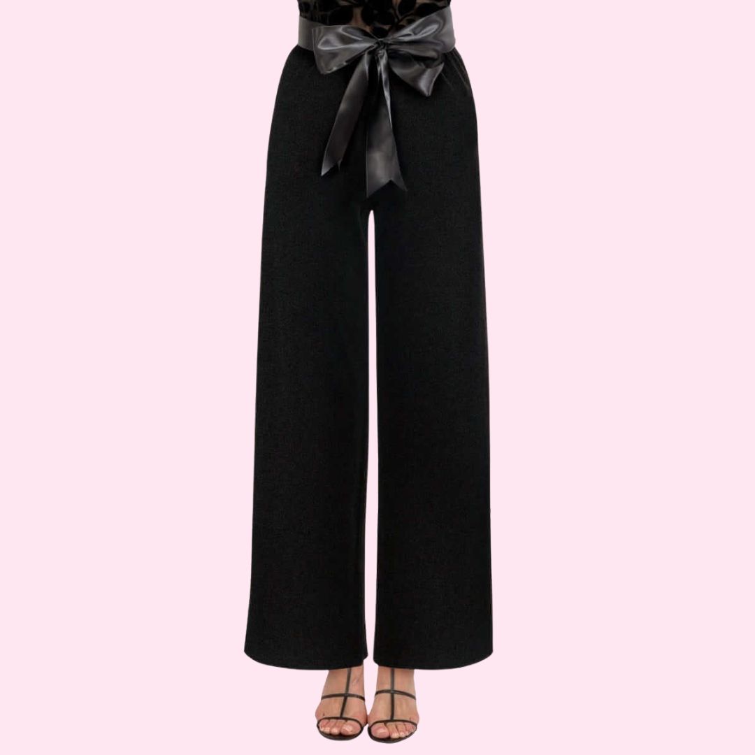 Luxe Velvet Palazzo Pants