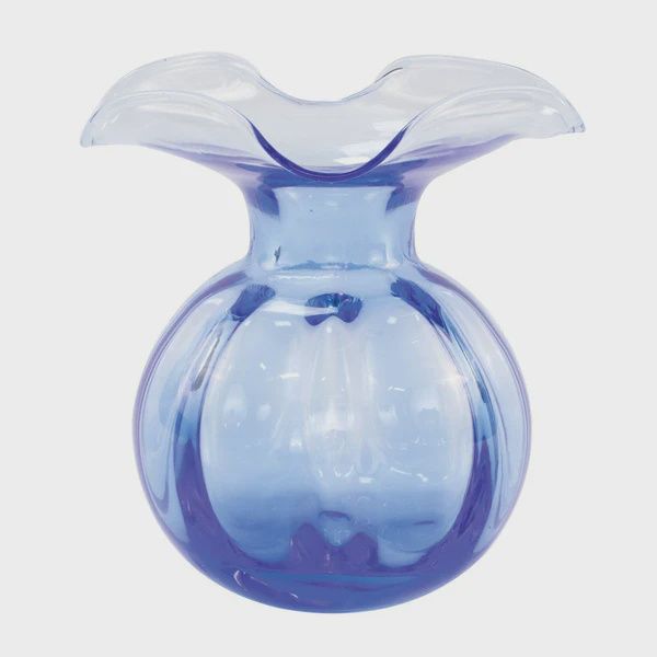 Vietri Cobalt Medium Fluted Vase-Page