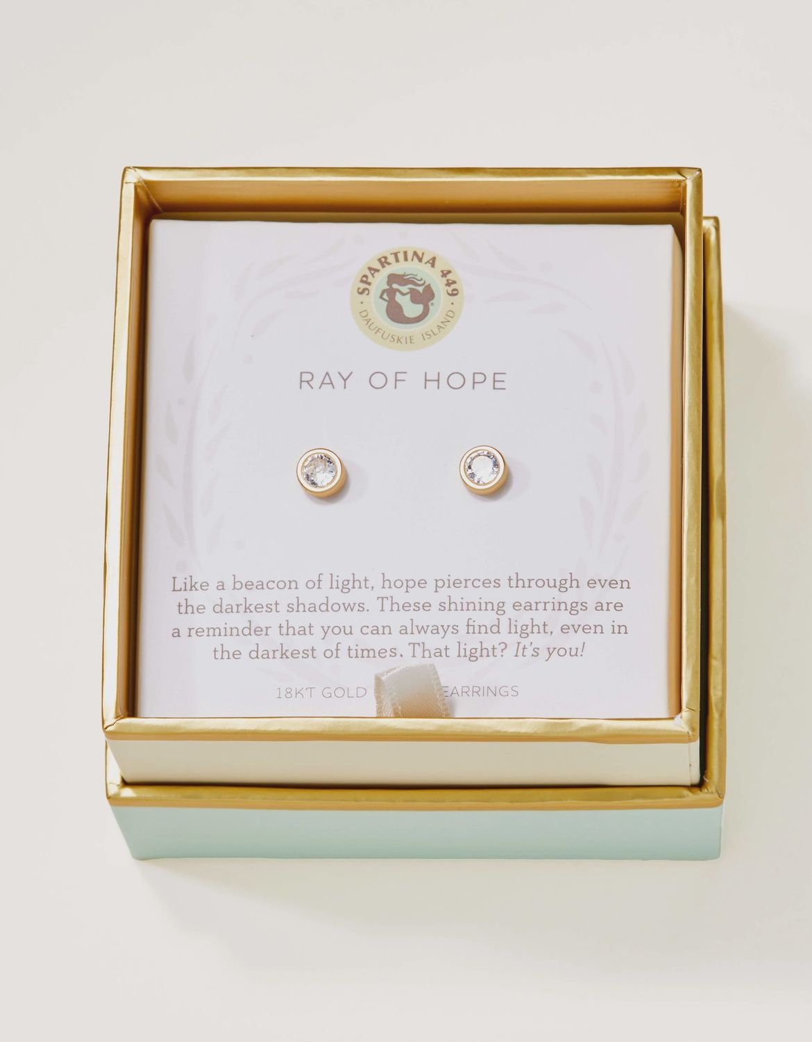 Ray of Hope Stud Earrings