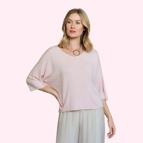 Cobblestone Esma Knit Top O/S