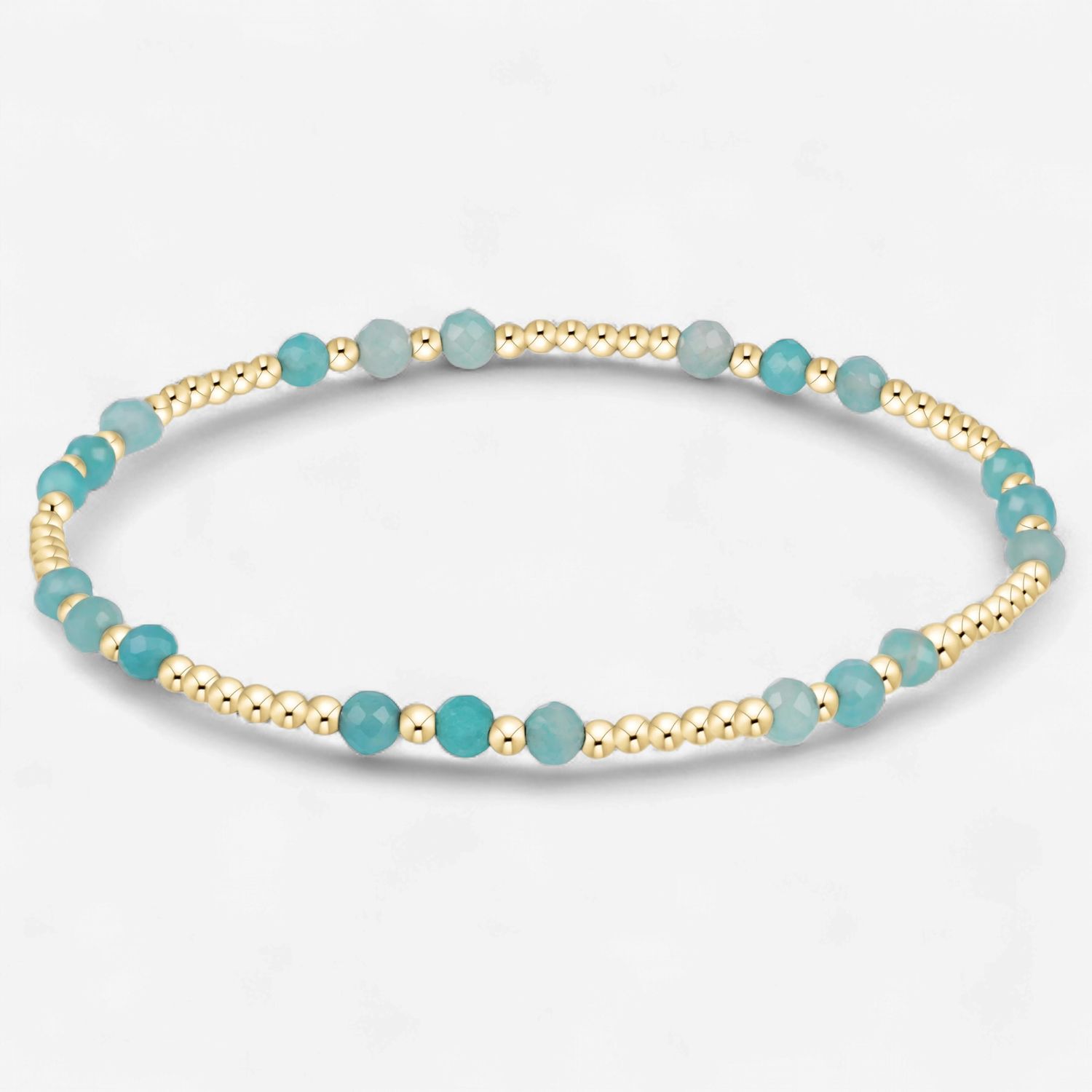 Joy Gem 3mm Bracelet-Amazonite
