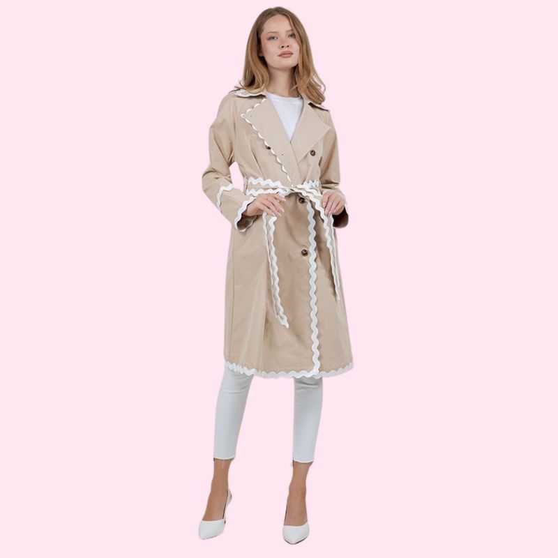 Double Breasted Trench Coat