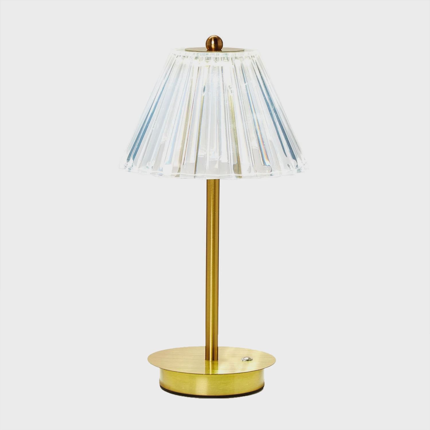 Two's Co Table Lamp w/Acrylic Shade-Clement