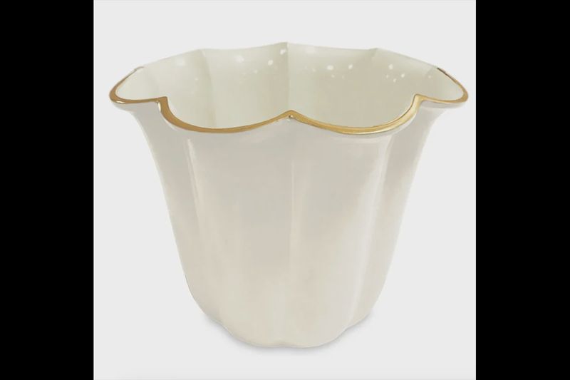 Encanto Devon Large Ice Bucket-Cream-Clement