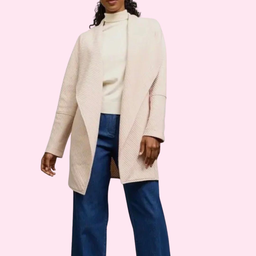 Skies Are Blue Open Front Cardi Style Jacket