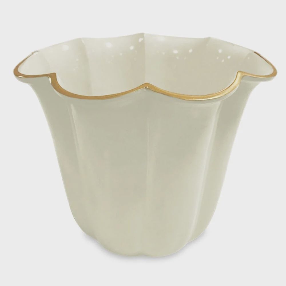 Encanto Devon Large Ice Bucket-Cream-Van Heyningen