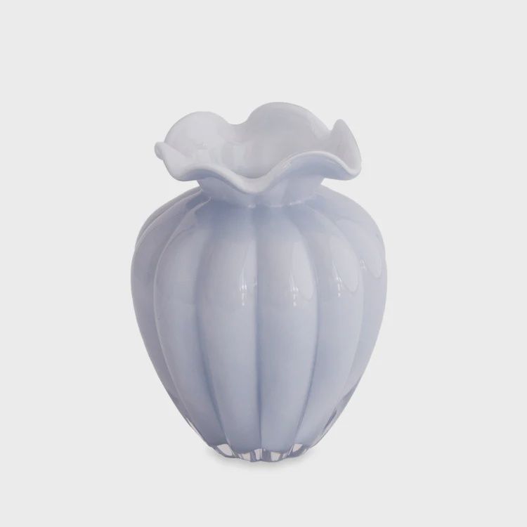 Beatriz Ball Vento Large Periwinkle Vase-Van Heyningen