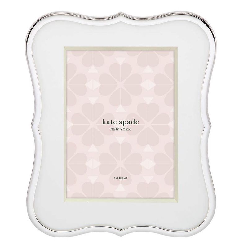 Kate Spade Crown Point Silver Frame 5 X 7-Van Heyningen