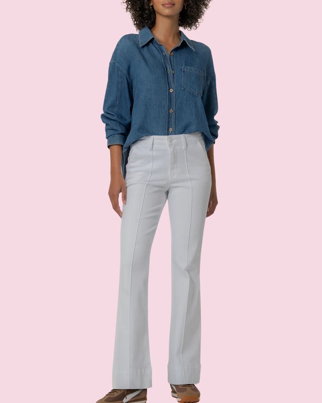 Stella HR FAB AB Flare in Optic White