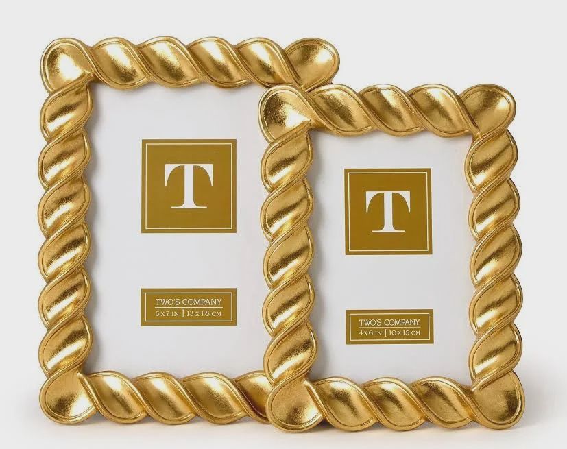 Twist Gold Leaf Frame