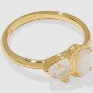 Tatum Band Ring Gold Neutral Mix