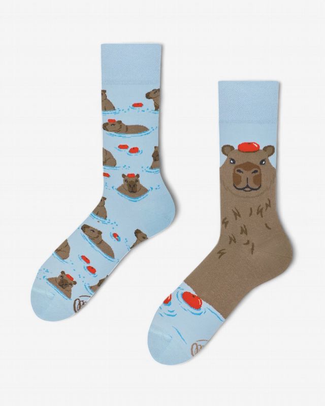 Many Mornings Mismatched Crew Socks