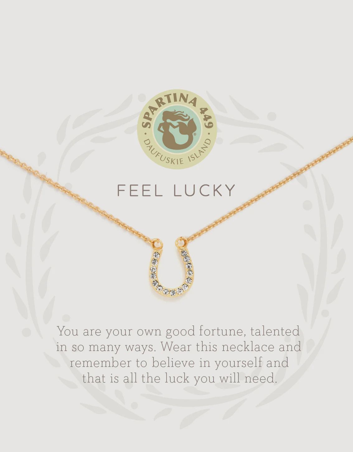 Feel Lucky/Horseshoe Necklace