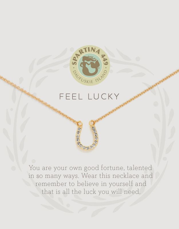 Feel Lucky/Horseshoe Necklace