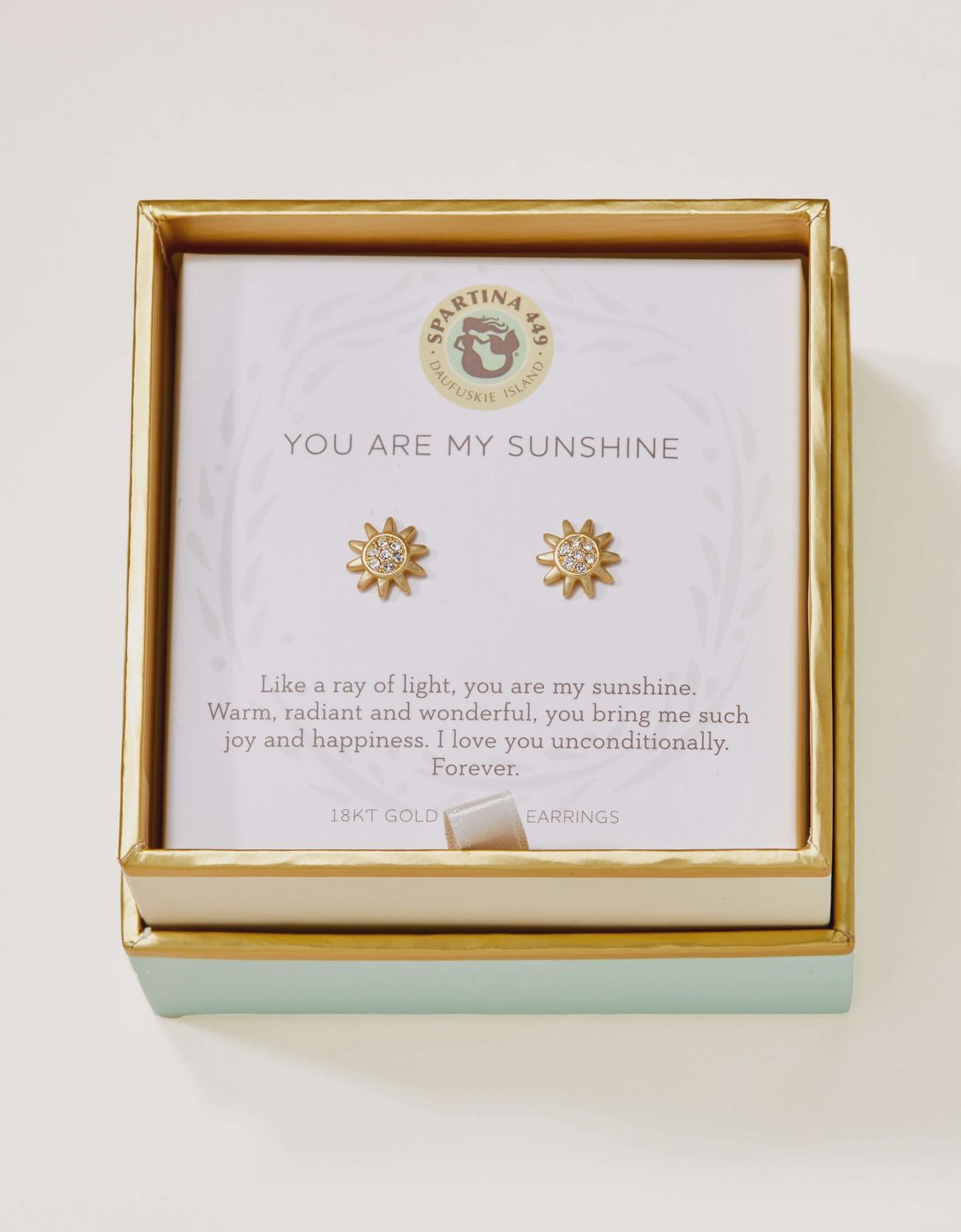 You Are My Sunshine Stud Earrings