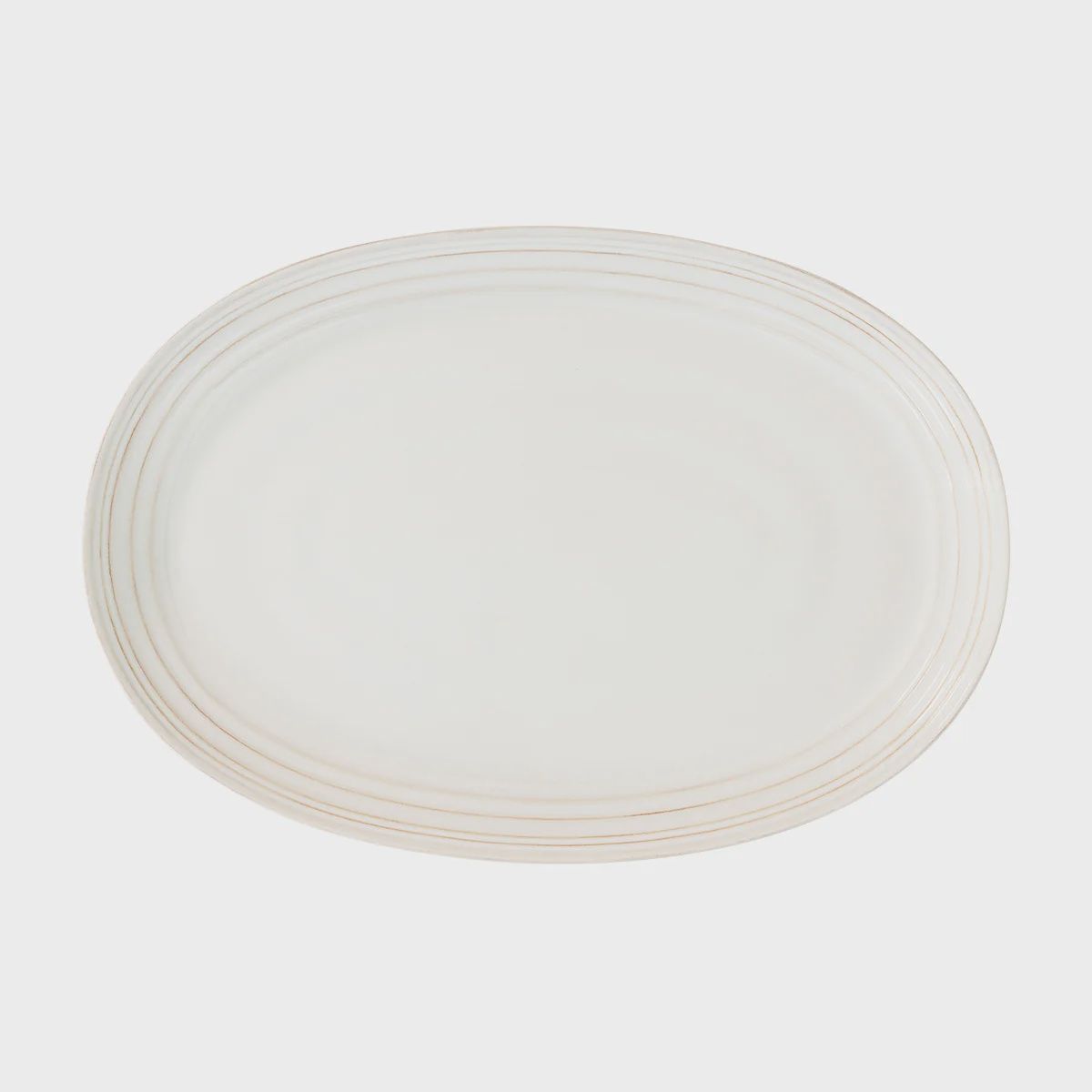 Juliska Bilbao 17" Platter-Whitewash-Bullock