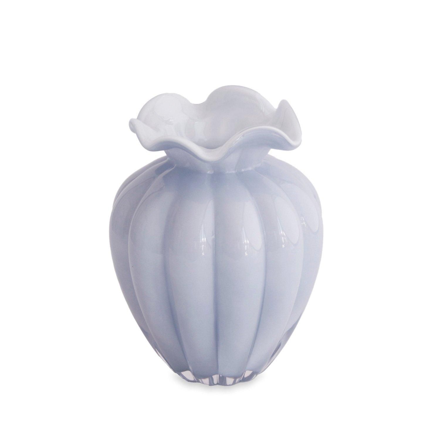 Beatriz Ball Vento Large Vase-Periwinkle-Bullock